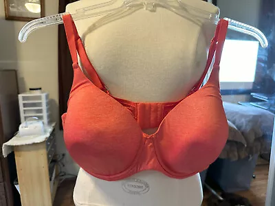 Adore Me Orange Bra Size 42dd Underwire #142343 Gently Worn • $6.99