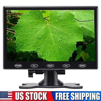 US-7'' Portable Small Monitor HDMI LCD Screen For PC/TV/Security System VGA • $49.99