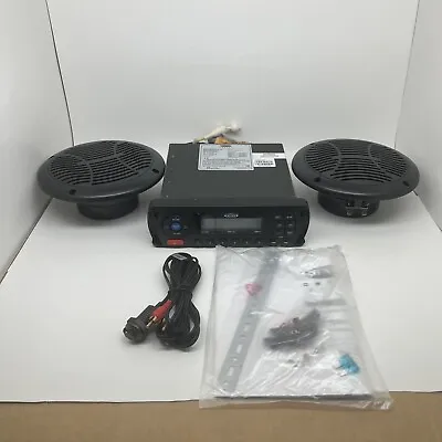 Jensen Marine AM/FM SIRIUS Package With 6.5” Speakers Black CPM420 160 Watts • $179.99