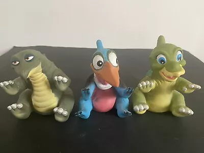 Vintage 1988 Pizza Hut Lot Set Of 3 The Land Before Time Hand Puppets Toys Rare • $89.99