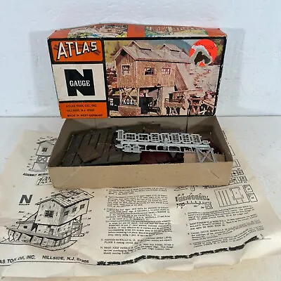 Atlas Tool Co 2851 N Scale Gauge Coal Mine Unassembled Plastic Model Kit • $24.99