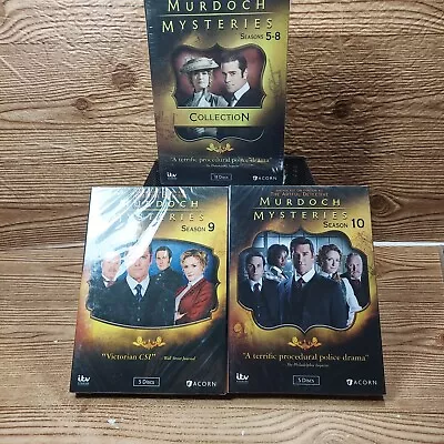 Murdoch Mysteries: Seasons 5-10 Collection (DVD 20162017 28-Disc Set)  New • $79.94