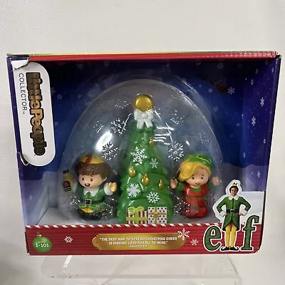 Fisher Price Little People Buddy The Elf Collector Christmas Movie Figure Set • $54.19