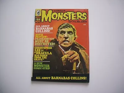 Famous Monsters Of Filmland 59  :  G/VG • £7.99