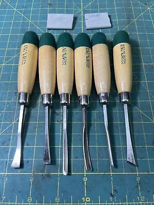 Vintage Miller's Falls Carving Tool Set No. 106  Woodworking Chisels • $20.12