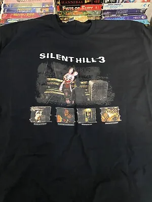 Silent Hill 3 Promo T Shirt Unknown Brand Heather Mason Rare Limited Size XL • $45.99