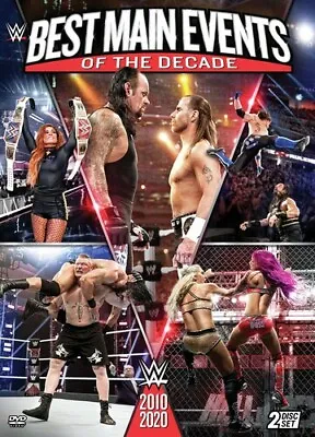 WWE: Best Main Events Of The Decade 2010 DVD • $7.89