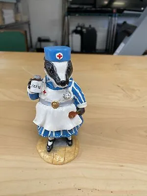 Nurse Badger Regency Fine Arts Tales Of Honeysuckle Hill R38383 13cm Tall • £15