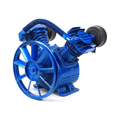 3HP 115PSI 2Piston V Style Twin Cylinder Air Compressor Pump Head Single Stage • $121