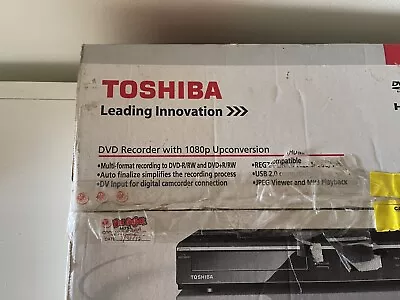 Toshiba DR430KU DVD Recorder DR430 With Remote HDMI • $89.99