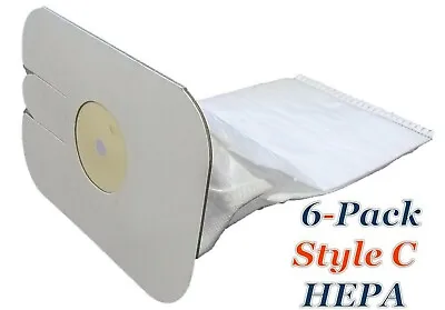 6 HEPA Bags For Electrolux Canister Vacuum Style C ~ Multi Layer Cloth Bags • $14.95