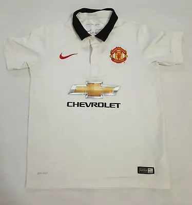 Manchester United Football Shirt Nike Chevrolet 2014 2015 Child Size 10-12 Years • £14.99