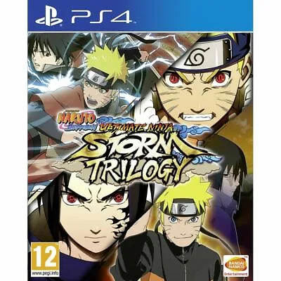 NARUTO SHIPPUDEN Ultimate Ninja STORM Trilogy PS4 Playstation 4 Brand New Sealed • $49.95