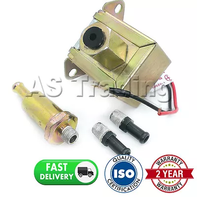 Universal 12v Fuel Pump Car Van Tractor Boat 4-6 Psi 1.4 Ltrs Per Minute • £14.95