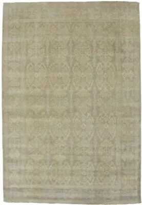 Muted Chobi Peshawar 6X9 Washed-Out Color Hand Knotted Wool Oriental Rug Carpet • $678