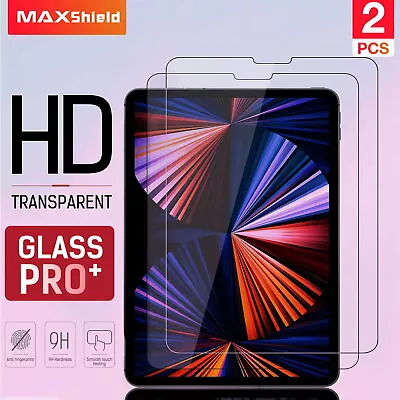 For IPad Air 5 4 10.9 Pro 11 10.2 10th 9th 8th Tempered Glass Screen Protector • $9.90