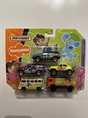 2008 Matchbox Nickelodeon 5 Pack Blues Dora Diego Backyardigans • $25.99