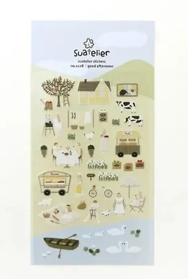 Suatelier Good Afternoon Stickers Journal Diary Scrapbooking Korean Stationery • $7.95