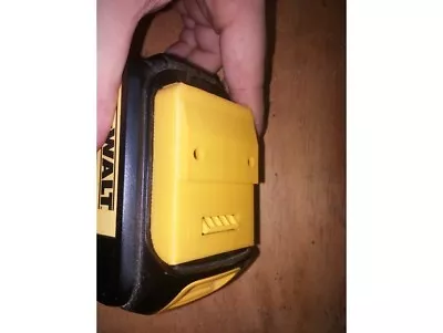 £5.99 • Buy DeWALT 20v MAX Replacement Battery Cover Part Cap Mountable Power Tools Tidy Fun