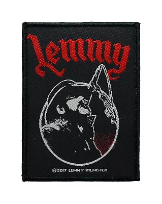 Motorhead Lemmy Microphone Woven Sew On Battle Jacket Patch - 091-19 • $6.50