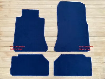 For Mercedes Benz W124 Coupe Floor Mat Carpet Navy Blue E300 E320 E400 E420 E500 • $155