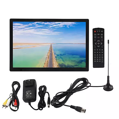 Portable Rechargeable Digital TV Widescreen Analog TV Boating RV LED Television • £120.97