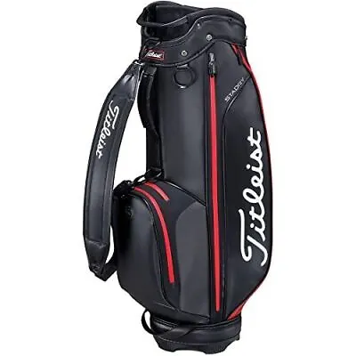 TITLEIST Golf Bag Elite Performance 5 Step Dry 3.4kg 9.5 Type Black/Black/Red • $540.54