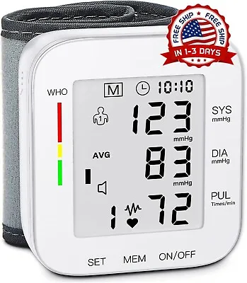 Tensiometro Digital De Brazo Medidor De Presion Arterial Maquina Para Medir New • $62.90