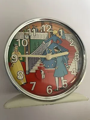 $305.14 • Buy Cinderella Rare Vintage Animated Wind Up Clock Westclox