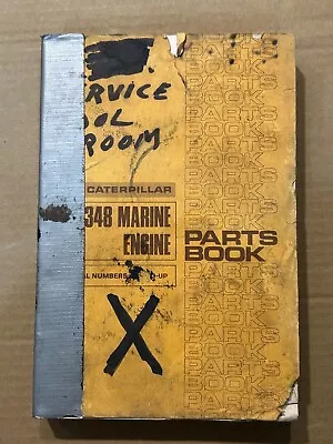 CAT Caterpillar 348 Marine Engine Parts Book 38J193-Up • $12.99