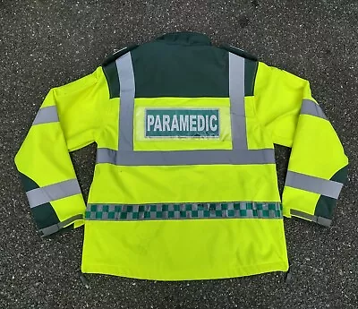 PARAMEDIC Hi Vis Reflective Encapsulated Hook Backing Badge25 X 10PpeMedic • £2.50