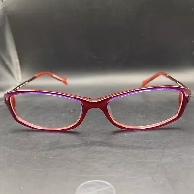 Morel Koali 6365K Red Eyeglasses Frames 51-15-140 France • $22.99