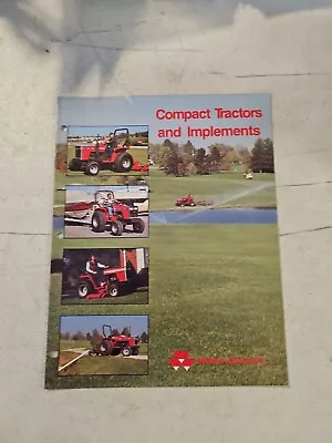 1994 Massey Ferguson Compact Tractors M-F 1010 HYDRO 1020 1030 1035 Brochure • $11.96