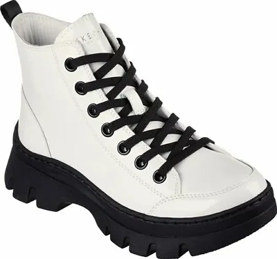 SKECHERS Women's Roadies Surge - Avenue Casual Sneaker Boots Size 8.5  White  • $39.99