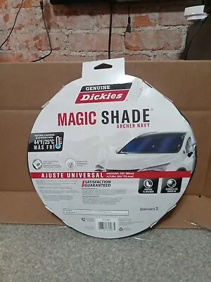 Genuine Dickies Magic Shade Archer Navy Universal Fit Car Window Shade New • $9.99