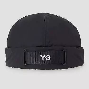 Y-3 Nylon Logo Beanie Cap • $102.42