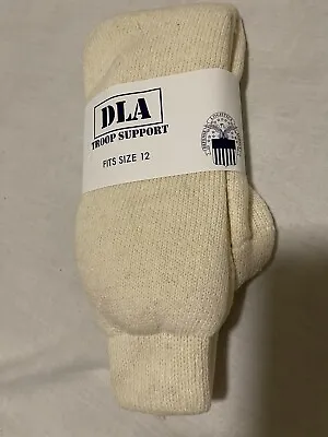 Genuine Military Winter Wool Thick ECWCS Cold Weather Socks  Size 12USA Made • $14.99