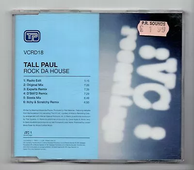 (KJ63) Tall Paul Rock Da House - 1997 CD • £4.99