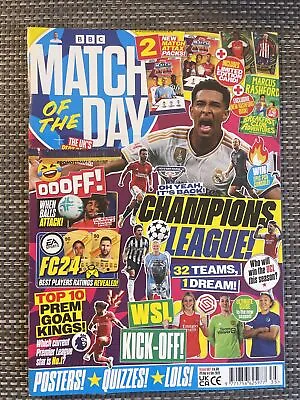 * MATCH OF THE DAY MAGAZINE * 3/10/23 - Rashford - Saka - WSL NEW • £1.99