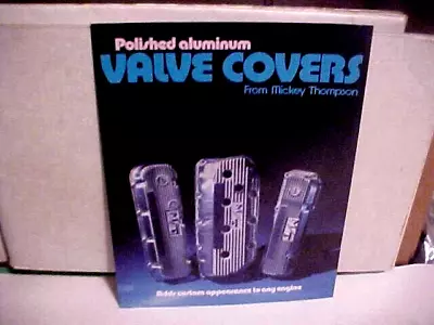 Vintage Original Valve Covers From Mickey Thompson Flyer 70148 1 Sheet 1972 Usa • $5