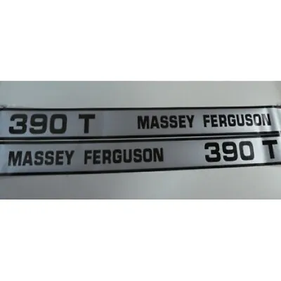 £29.50 • Buy Massey Ferguson 300 Series Tractor Bonnet Stickers / Decals & Safety Labels 
