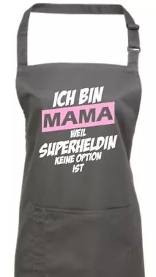 Cook's Apron I Bin Mother Weil Super Heroine No Option Is • $19.34