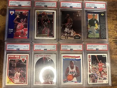 Michael Jordan PSA Graded Card Lot • $170