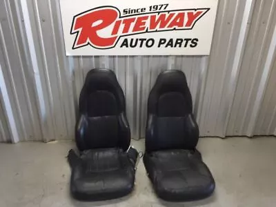 97-00 Corvette C5 Base Pair Leather Buckets For Parts Or Recovering • $299.95