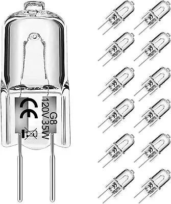 12Pack G8 Base JCD Type Light Bulb 35W 120V 35 WATT • $17.99