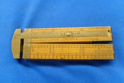 $47.07 • Buy 4 Fold 12   Boxwood Caliper Rule, Rabone No 2381