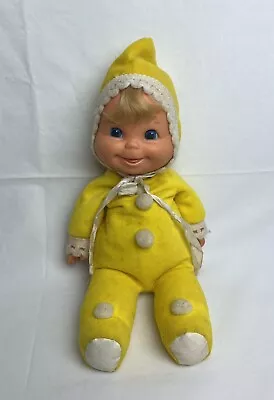 Vintage Mattel 1970’s Baby Beans Booful Baby Doll Toy 11”  FREE SHIPPING!! • $32.99