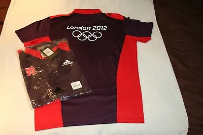 London 2012 Olympic Games Maker Polo Shirt With 2 FREE Olympic Games Maker Pins • £30