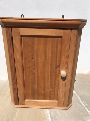 £35 • Buy Solid Pine Corner Wall Unit With Shelf