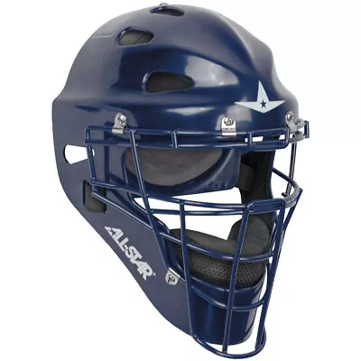 All-Star Youth Player's Series Baseball/Softball Catcher's Helmet - Navy • $84.95